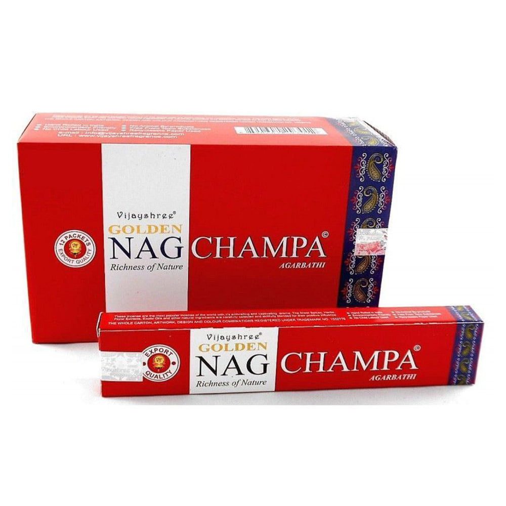 Incienso Goloka Nag Champa, 12 cajas